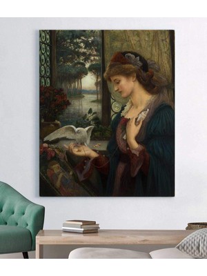 Stella Store Marie Spartali Stillman- Aşk Messenger Kanvas Tablo