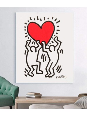 Stella Store Keith Haring Love Kanvas Tablo