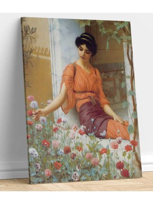 Stella Store John William Godward -Summer Flowers Kanvas Tablo