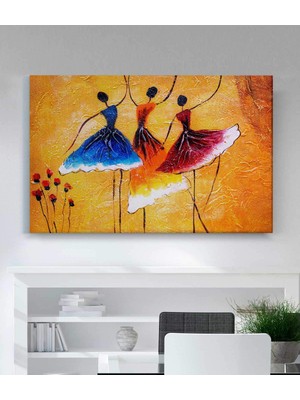 Stella Store Yağlıboya Ispanyol Dansı Kanvas Tablo
