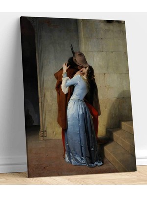 Stella Store Francesco Hayez - Öpücük Kanvas Tablo