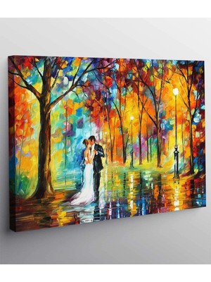 Stella Store Yağlı Boya Görünümlü Romantik Kanvas Tablo