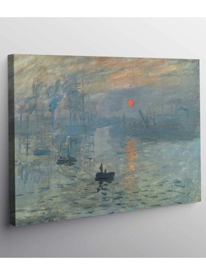 Stella Store Claude Monet - Gün Doğumu Kanvas Tablo