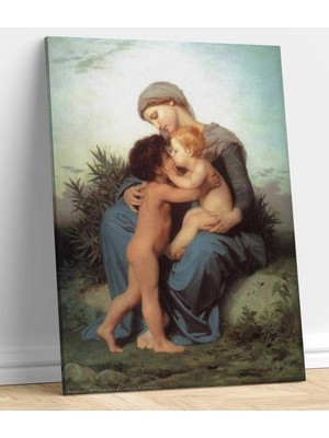 Stella Store William Adolphe Bouguereau Kardeş Aşkı  Kanvas Tablo