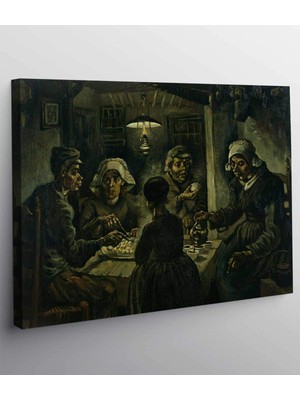 Stella Store Vincent Van Gogh - Patates Yiyenler Kanvas Tablo