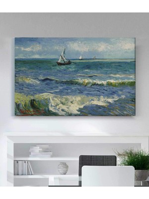 Stella Store Vincent Van Gogh Deniz Manzarası Kanvas Tablo