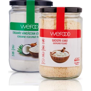 Badem Unu 250 gr + Organik Hindistan Cevizi Unu 320 gr 8681749104482