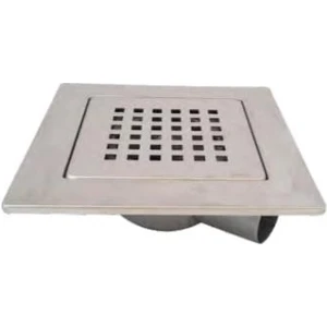 20 x 20 Çelik Çerçeve Kare Delikli Yer Süzgeç 1041-3015022-11