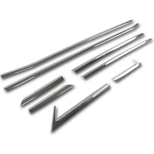 Opel Crossland x 2017 Üzeri Cam Çıtası 8 Parça Paslanmaz Krom