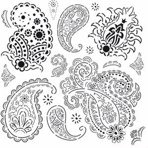 HDM107 Home Dekor Midi Stencil 25 x 25 cm