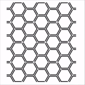 Home Decor Mini Stencıl HDM-130 25 x 25 cm