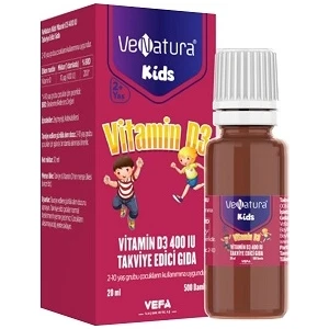 Venatura Kids D3 400 Iu 2 Adet+Venatura Kids B12 Sprey