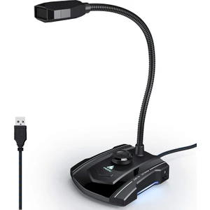 AU-GM31 Profesyonel Masaüstü USB Oyuncu Mikrofonu