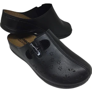 Kadın Terlik Dolgu Taban Önü Kapalı Doktor Hemşire Terlik