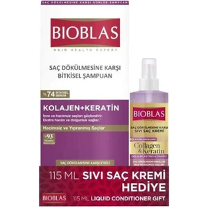 Keratin Şampuan 360 ml + 115 ml Sıvı Saç Kremi
