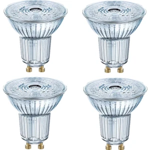 4.5-50W Dimmable Sarı Işık 2700K GU10 Kısılabilir LED Spot Ampul 4 Adet