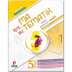 Kanıt Yayıncılık 5. Sınıf İşte Bu Matematik Soru Bankası