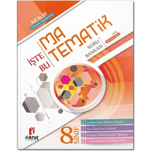 Kanıt Yayıncılık 8. Sınıf İşte Bu Matematik Soru Bankası
