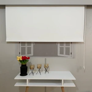 Volper Mekanik VP2300 Blackout Işık Geçirmez Stor Perde Beyaz 110 x 200