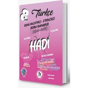 Fi Yayınları Fi 8.sınıf Hadi Türkçe Konu Anlatımlı Etkinlikli Soru Bankası