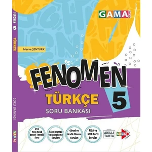 Gama Yayınları Fenomen 5. Sınıf Türkçe Soru Bankası