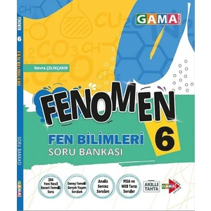 Gama Yayınları Fenomen 6. Sınıf Fen Bilimleri Soru Bankası