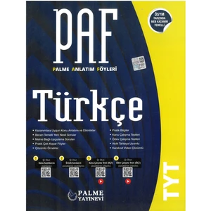 Palme Yayıncılık TYT Türkçe Palme Anlatımlı Föyleri