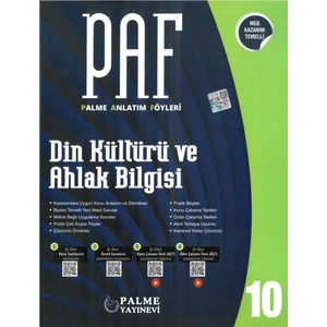 Palme Yayıncılık 10. Sınıf Din Kültürü ve Ahlak Bilgisi Anlatım Föyleri