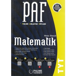 Palme Yayıncılık TYT Matematik Palme Anlatımlı Föyleri - 2020