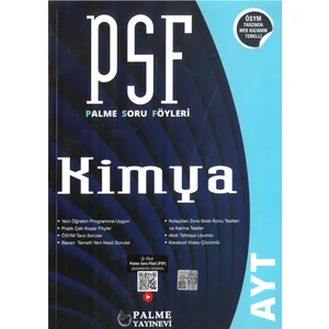 Palme Yayıncılık AYT Kimya Soru Föyleri