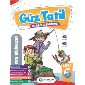 Gezegen Yayıncılık 6.Sınıf Fen Bilimleri Güz Tatil Kitabı