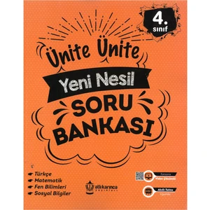 Atlı Karınca Yayıncılık Atlı Karınca 4.sınıf Ünite Yeni Nesil Soru Bankası