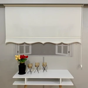 Volper Mekanik Vp 2201 Ekru Düz Stor Perde Etek Dilimli 100 x 200 cm