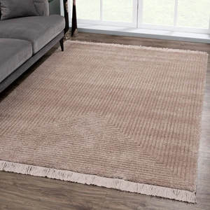 Giza Home Pandora Yumuşak Peluş Shaggy Koyu Vizon Çocuk Odası Oturma Odası Salon Mutfak Halısı 1104ARB_55