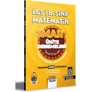 Benim Hocam Yayınları LGS 8. Sınıf Smart Matematik Deneme Sınavları