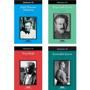 Kürk Mantolu Madonna - Kuyucaklı Yusuf - İçimizdeki Şeytan - Sırça Köşk - 4 Kitap - Sabahattin Ali