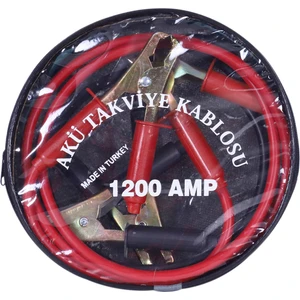 Çantalı Akü Takviye Kablosu 1200 Amper 2 Metre