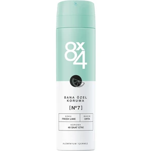 8x4 No.7 Fresh Lime Kadın Deodorant Sprey 150 ml