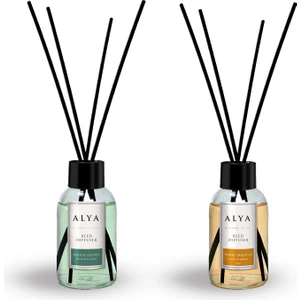 Bambu Çubuklu Oda Kokusu Egzotic Leaves ve Woody Oriental 2 x 100 ml