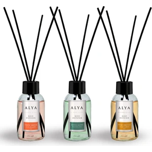 Bambu Çubuklu Oda Kokusu Egzotic Leaves ve Woody Oriental ve Tropic Breeze 3 x 100 ml
