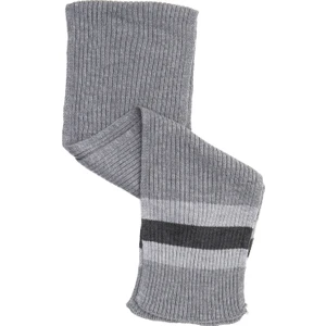 Blok Desen Gri Erkek Atkı