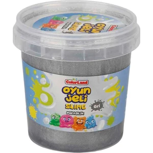 Colorland Slime Metalik Renkli Oyun Jeli 145 Gr. - Gri