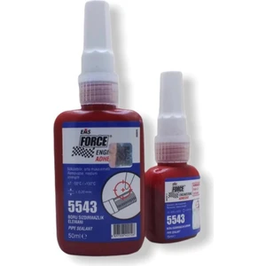 Ems Force Sıvı Conta Teflon Boru Sızdırmazlık Contası Loksel 50ML