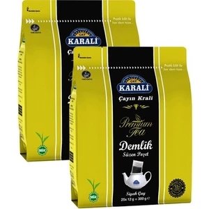 Premium Demlik Poşet Siyah Çay 25 x 12 gr 2'li