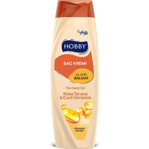 Hobby Style Hobby Klasik Balsam Saç Kremi 600 ml