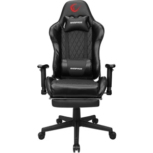 KL-R71 EMPIRE Ayak Dayama Yerli Siyah/Silver Gaming Oyuncu Koltuğu
