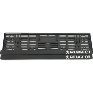 Great Master Peugeot Pleksi Takmatik Plakalık Plaka Çerçevesi(2 Adet)