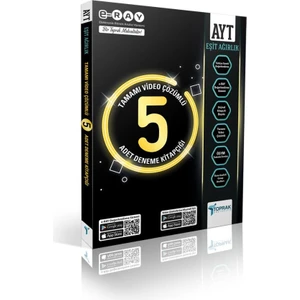 Toprak Yayıncılık AYT 5'li Eşit Ağırlık Paket Deneme