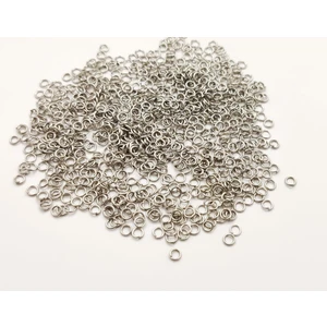 Yiğit Aksesuar 4 mm Gümüş Metal Halka 500 Adet
