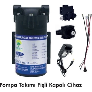 Fişli Kapalı Cihaz Su Arıtma Cihazı Pompa Takımı